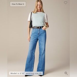 J. Crew Light Blue Flare Jeans